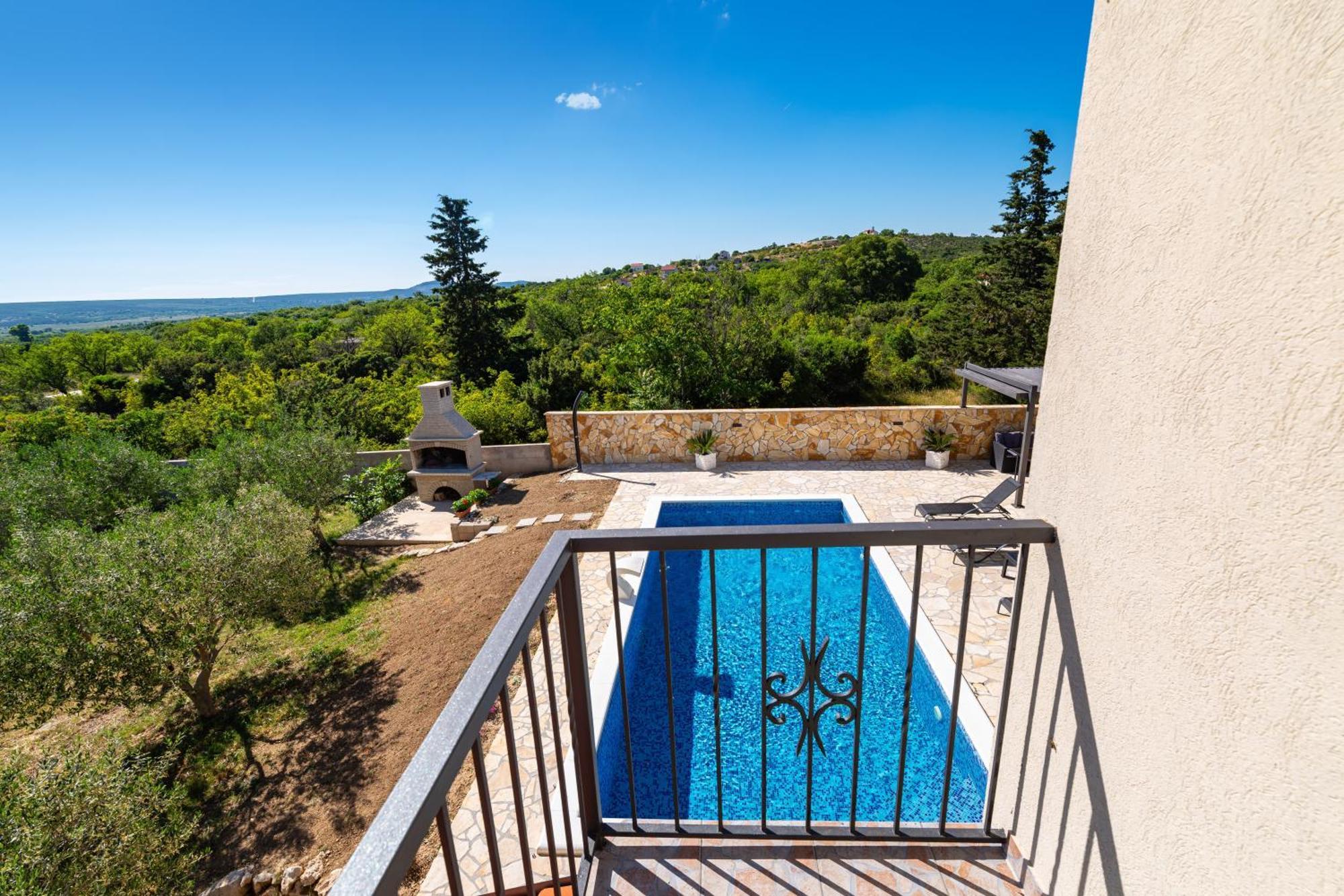 Kakma My Dalmatia - Holiday Home Maria With Private Swimming Pool מראה חיצוני תמונה