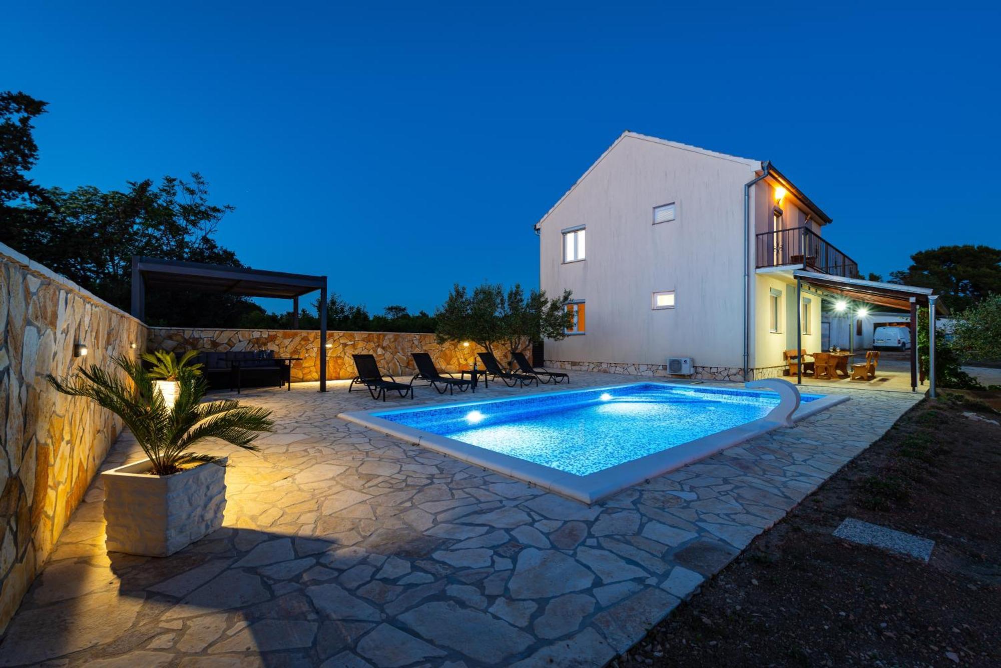 Kakma My Dalmatia - Holiday Home Maria With Private Swimming Pool מראה חיצוני תמונה