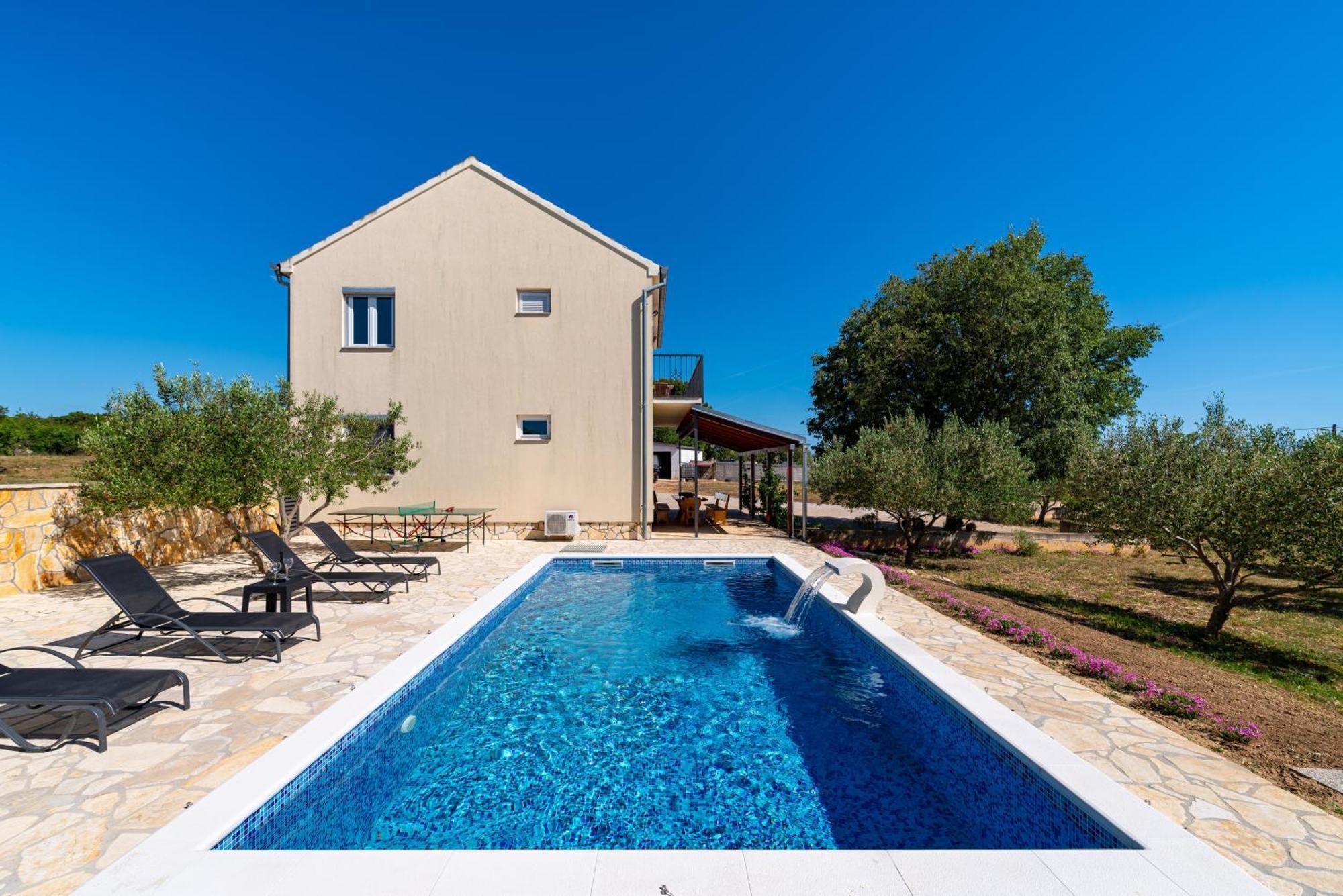 Kakma My Dalmatia - Holiday Home Maria With Private Swimming Pool מראה חיצוני תמונה