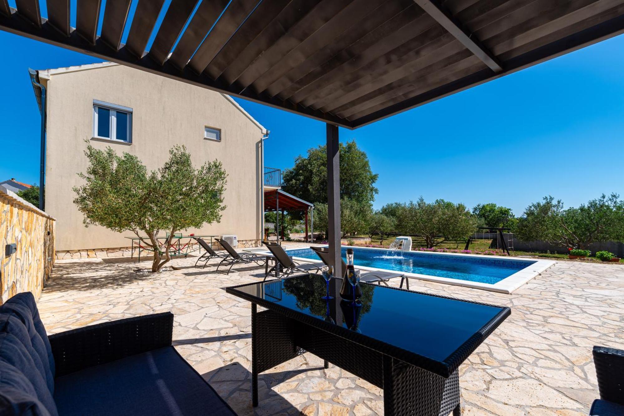 Kakma My Dalmatia - Holiday Home Maria With Private Swimming Pool מראה חיצוני תמונה